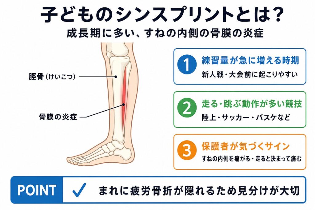 子どものシンスプリントとは?