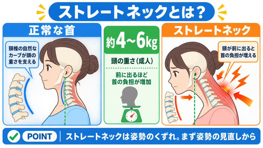ストレートネックとは？