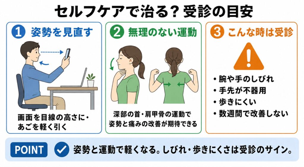 セルフケアで治る？
