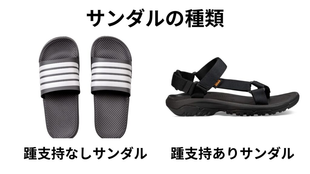 サンダルの種類解説