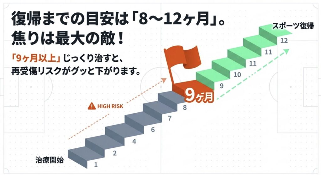 ACLスポーツ復帰目安