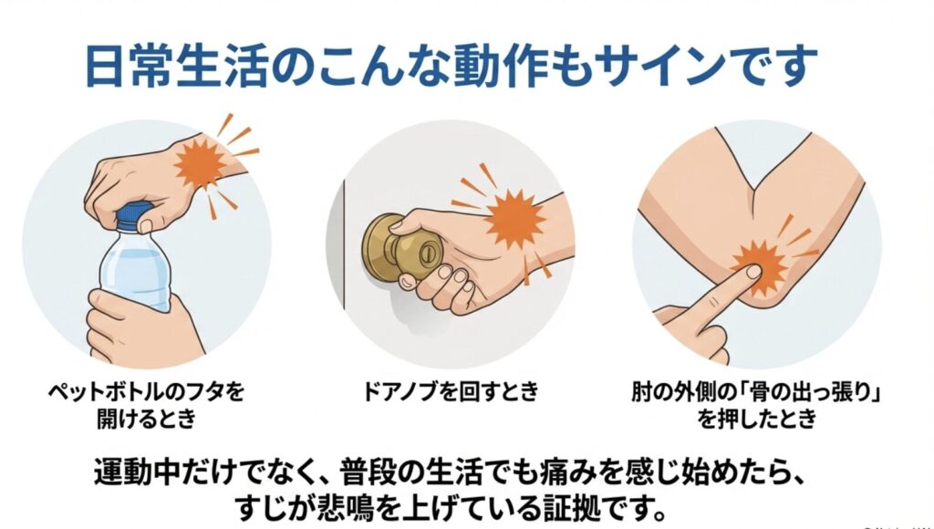 日常動作での痛み